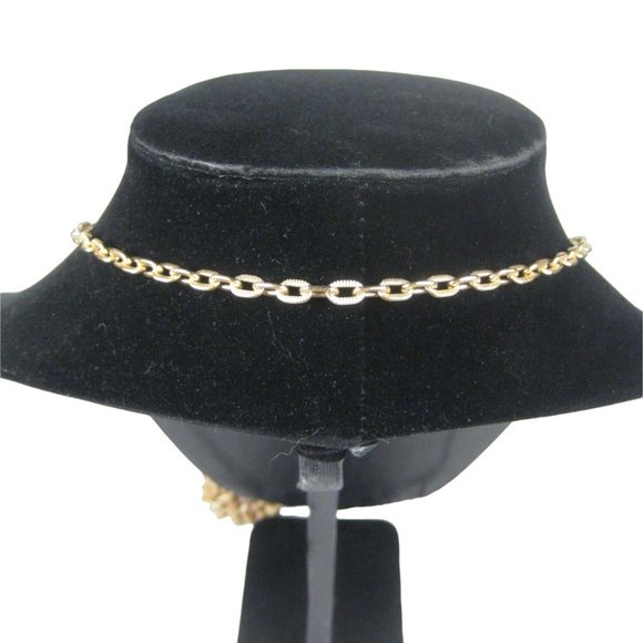 Seashell Pendant Necklace 28 In Goldtone Chain Shell Beach Vintage NO CLASP - Picture 7 of 8